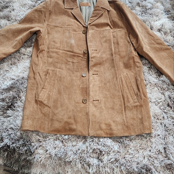 Men leather coat - Picture 4 of 7